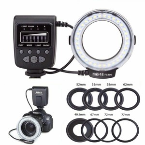 Meike Macro Ring Flash/ light FC100 For Canon Nikon Pentax Olympus DSLR Camera