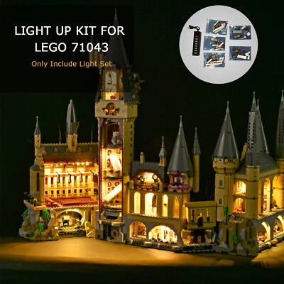 LED Light kit for LEGO 71043 Harry Potter Hogwarts Castle Lighting HP Bricks ❥