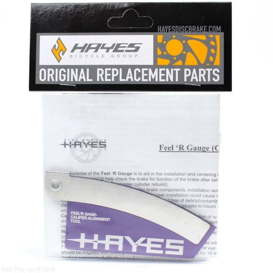 Hayes Brake Pad & Rotor Alignment Tool