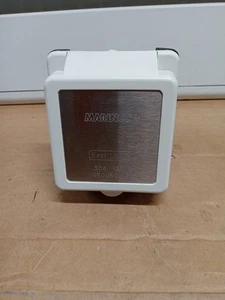 Marinco 301EL-B  Shore Power Inlet 30 Amp 125 Volt Marine or RV 115930-01-000 - Picture 1 of 7