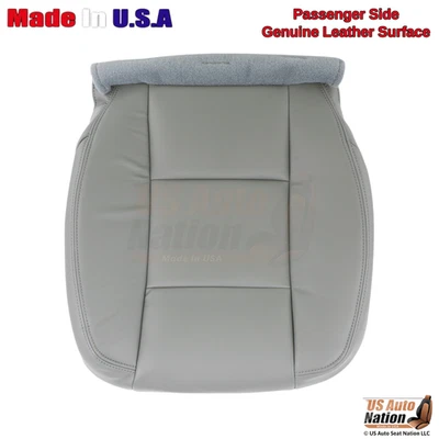 Cubierta inferior gris pizarra para pasajero de cuero genuino para Dodge Durango 2004-2006 Foto 1 de 4