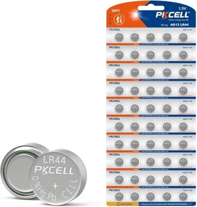 50 baterías LR44 AG13 357 303 A76 SR44 1,5 voltios pila botón batería envío gratuito - Imagen 1 de 6