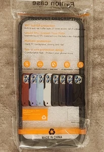 NEW Fashion Case For iPhone 14 Pro Max ~ Black NIP From Amazon - Picture 1 of 2