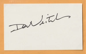 Darren Veitch Detroit Red Wings AUTO Signed 3x5 Note Card Washington Capitals - Picture 1 of 2