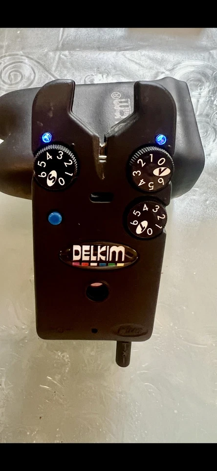 Delkim Txi Plus blue Bite Alarm for Carp Fishing — 第 1/1 张图片