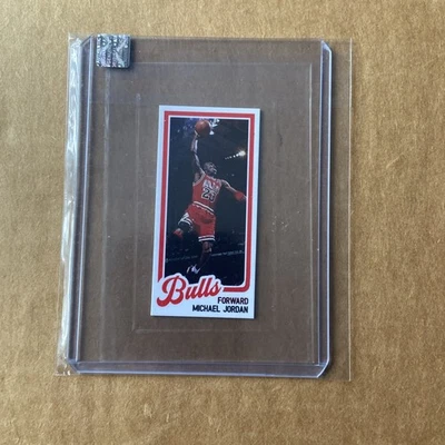 1984 85 Michael Jordan Rookie RC Supermini e lacrado SEM CABRA 2/3 - Imagem 1 de 4