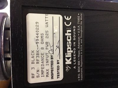 Klipsch RF-3, RF3,RF-3II, RF-5 K-124-K,Tweeter DRIVER SILK Diaphragm,replacement - Image 1 of 4