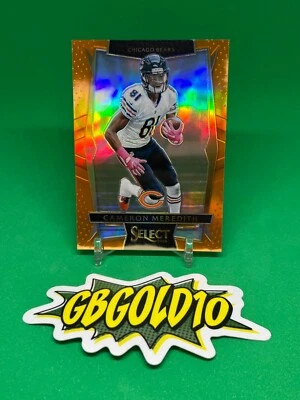 2016 Panini Select - Concourse Cameron Meredith #42 Orange /49 - Image 1 of 2