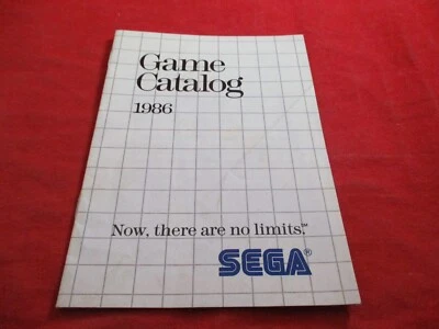 Sega Master System 1986 Promo Product Catalog Insert #G1 - Image 1 of 4