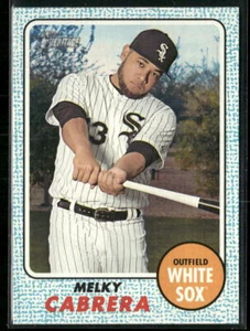 2017 Topps Heritage #41 Melky Cabrera Blue Borders - Picture 1 of 2