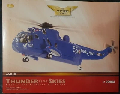 Corgi Aviation  Westland Sea King HAS.MK.I Royal Navy AA33410 SOARES/REPAIRS  - Image 1 of 4