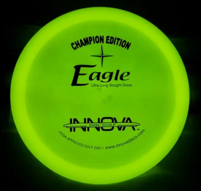 Eagle CE Champion Edition (primera carrera) (grabado en cal) disco brillante Golf Innova 3983 Foto 1 de 4