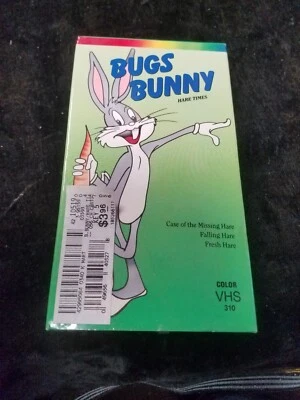 BUGS BUNNY Hare Times Color VHS Tape New Sealed Troy Gold 30 Minutes - Image 1 of 2