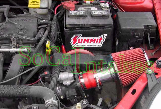 Red Air Intake Kit & Filter For 2000-2005 Dodge Neon 2.0L L4 SOHC - Image 1 of 1