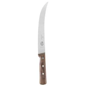 Victorinox 5.7200.25-X1 10" Curved Breaking Knife with Wood Handle - Picture 1 of 3