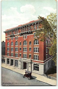 Postal Binhamton, Nueva York - Edificio YMCA - c1910 - Imagen 1 de 2