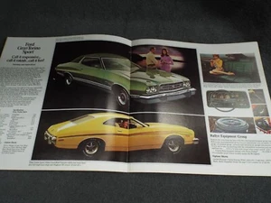 NOS Ford Dealer Showroom Brochure 1973 Gran Torino Sport 250 302 351 400 429 73 - Picture 1 of 8