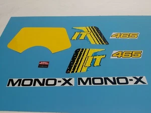 YAMAHA IT465 1982 DECAL GRAPHIC SET(#*Y50) - Picture 1 of 12