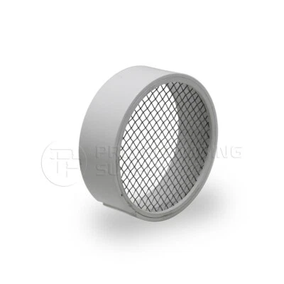 Raven PVC Termination Vent Stainless Steel Screen with Condensation Slot - 2"