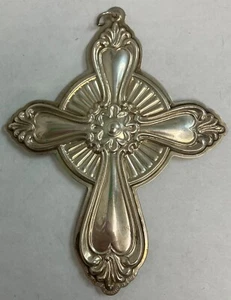 2003 Towle Old Master Sterling Silver Cross Ornament AAA2501 - Picture 1 of 8