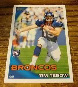 2010 Tim Tebow Topps NFL Football ROOKIE Card #440 RC Jacksonville Jaguars! MINT - Picture 1 of 1
