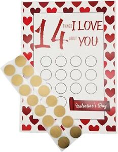 Rubbel-Advent zum Valentinstag „14 Dinge, die ich oder WIR an dir lieben!“ DIY