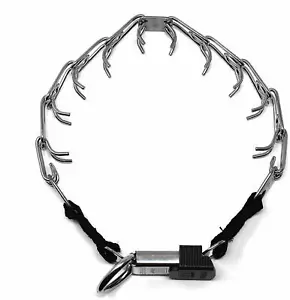Herm Sprenger Stainless Steel Prong Dog Training Collar with Release Buckle - Picture 1 of 7