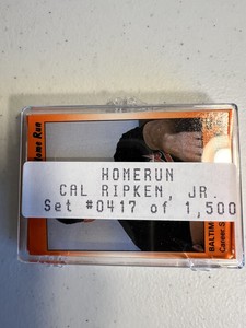 1991 Star Co Limited Edition #417 Of 1,500 Cal Ripken Jr Baseball Cards