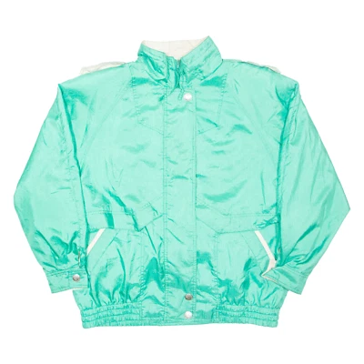 Vintage CYCLONE Chrome Womens Jacket Green 90s M - Image 1 of 4