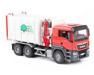 Bruder #03761 MAN TGS Side Loading Garbage Truck - New Factory Sealed #3761 - Picture 1 of 1
