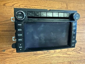 2010 FORD EDGE OEM AM FM Radio Receiver CD Player GPS Navigation Screen Display - Picture 1 of 14