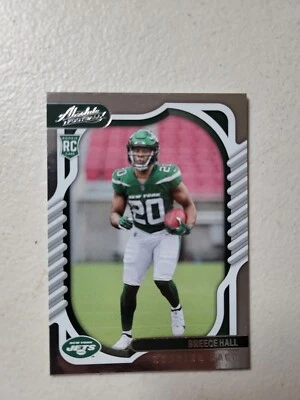 2022 Panini Absolute Football Breece Hall Rookie #114 New York Jets RC NM - Image 1 of 2