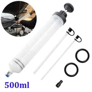 500CC Oil Suction Filler Fluid Transfer Hand Syringe Gun Pump Extractor Gearbox - Picture 1 of 3