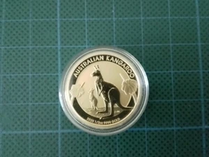 Brilliant Uncirculated 2020 Perth Mint Gold Kangaroo Coin 1/2oz, 9999 Fine. - Picture 1 of 2