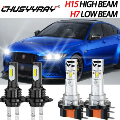 Faros LED Fit Jaguar XE 2017 2018-2019 HAZ ALTO BAJO Foto 1 de 4