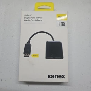 New Open Box Kanex DisplayPort to Dual DisplayPort Adapter Ultra HD - Picture 1 of 2