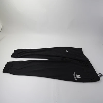 Pantalones deportivos Adidas de Nebraska Cornhuskers negros para hombre nuevos Foto 1 de 4