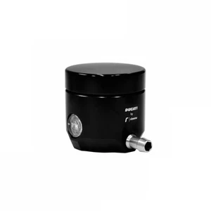 Serbatoio Liquido Freno in Alluminio, Nero, Ducati by Rizoma 96180571AA - Imagen 1 de 2