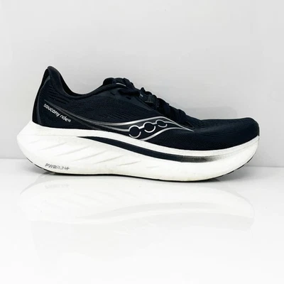 Saucony Womens Ride 18 S11000-100 Black Running Shoes Sneakers Size 7 - Image 1 of 4