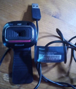 Microsoft LifeCam HD-3000 Business Webcam HD Kamera integrierte Mikrofon - Bild 1 von 4