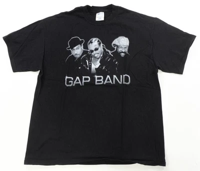 Rare Vintage Gap Band So Outstanding 2001 Tour T Shirt 2000s R&B Funk Black XL - Image 1 of 4