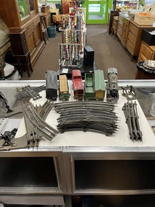 Lot Of O Guage Model American Flyer Trains & Tracks - Picture 1 of 22