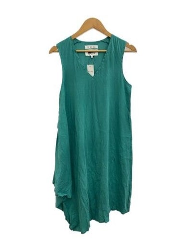 MAISON MARGIELA MM6 Vestito senza maniche S Cotone BLU Colore tinta unita S32CT0560