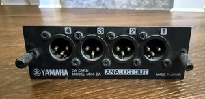 Yamaha MY4-DA 4-Channel Balanced Analog Output Card - Working! - Picture 1 of 4