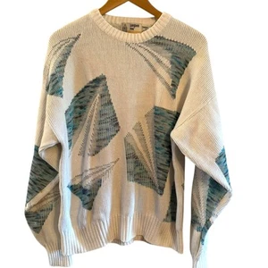 Suéter Pullover Vintage London Fog Hecho en EE. UU. Algodón Blen Talla Grande - Imagen 1 de 7