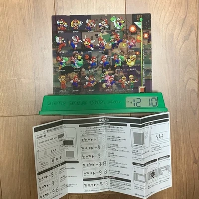 Super Mario Bros 35th Anniversary Ichiban Kuji Alarm Clock Japan - Image 1 of 4