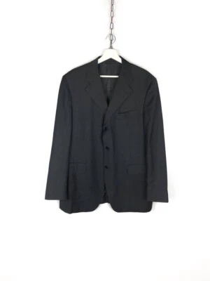 CHAQUETA BLAZER CLÁSICA CANALI ITALY PURA LANA GRIS TALLA 54R Foto 1 de 4