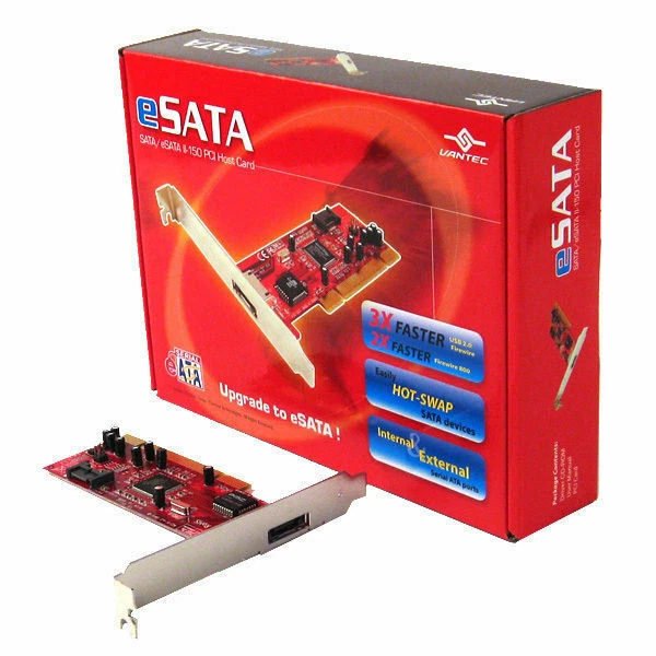 Vantec UGT-ST300 SATA/e-SATA PCI Host Card - Image 1 of 1