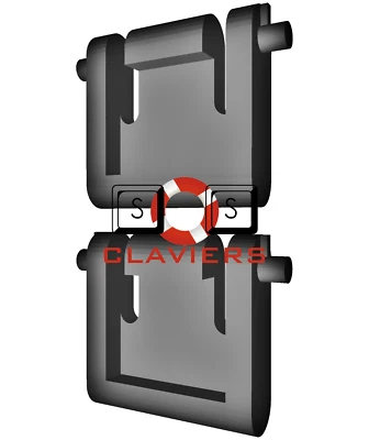 Redragon Devarajas K556 RGB-RK Keyboard Spare Replacement Tilt Leg Stand Feet - Image 1 of 3