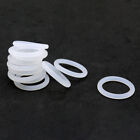 Food Grade O-Ring White Silicone Rubber O Rings 2mm Cross Section 5mm - 90mm OD